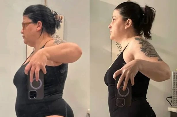 Mum loses 39 pounds in four months after doctor tells her she is 'morbidly obese'