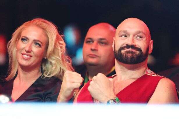 Tyson Fury's wife Paris breaks silence on boxer's fight against Oleksandr Usyk