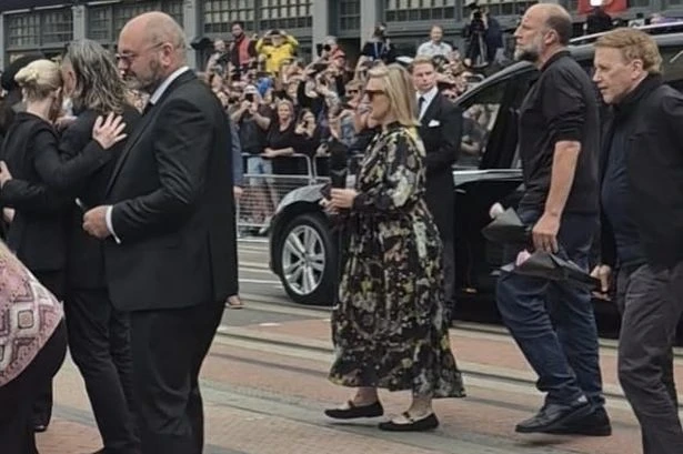 Forgotten member of The Osbournes cast spotted at Ozzy's funeral procession in Birmingham