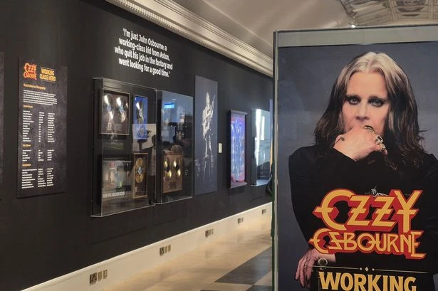 Inside the Ozzy Osbourne Working Class Hero exhibition at Birmingham Museum and Art Gallery