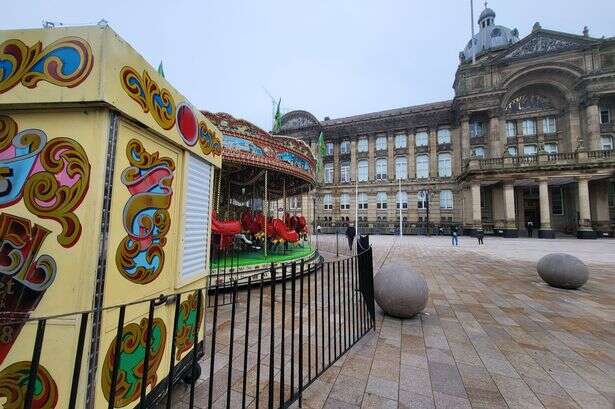 Christmas has come early to Birmingham as construction begins on German Market