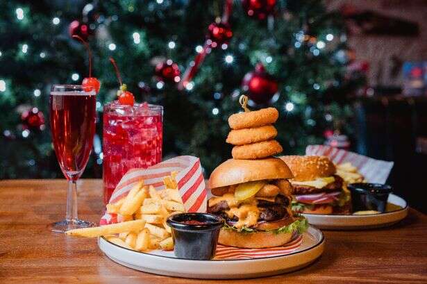 TGI Fridays launches new Christmas menu with festive burgers, cocktails and £22 set menu