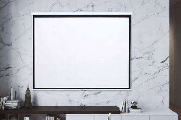 Debenhams slashes 73% off 92-inch projector screen perfect for movie lovers