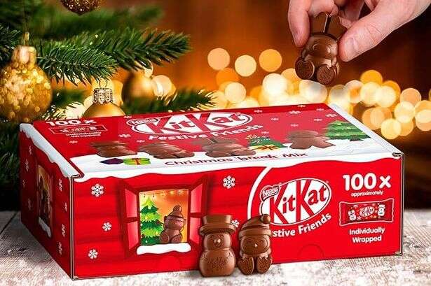 KitKat Christmas bulk box with 100 festive chocolates inside is now less than £20 on Amazon