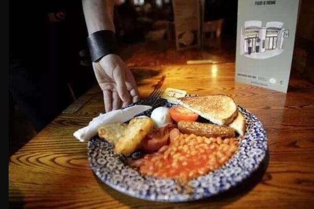 Wetherspoons pulls another key breakfast item from menus due to shortage