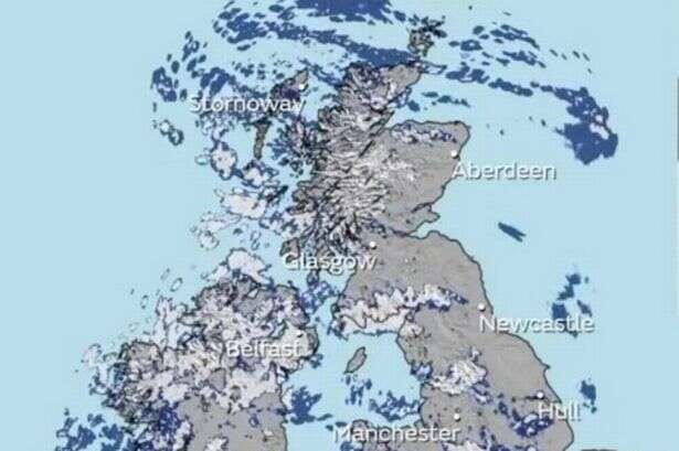 All the parts of England, Scotland, Wales, Northern Ireland facing snow in 72 hours before Christmas