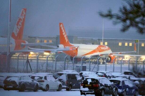 All the parts of England set for snow on Tuesday according to Met Office