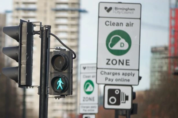 Rule change for seven Clean Air Zones in England from September