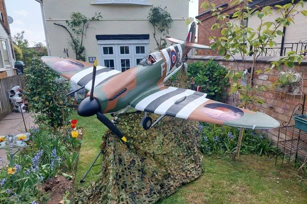 Midland pensioner's incredible Spitfire model to honour veterans
