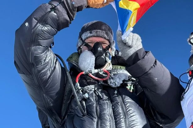 Selly Oak action man MP waves Birmingham flag on top of Everest in record breaking feat