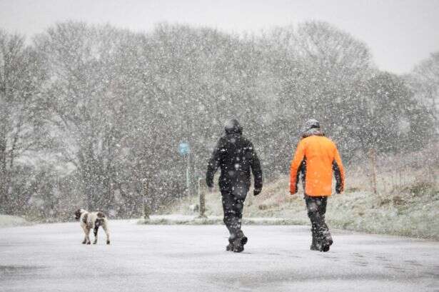 UK set for -16C snow on Saturday and Sunday with eight cities battered