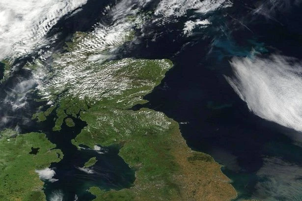 Satellite images reveal impact of 'drought' on West Midlands