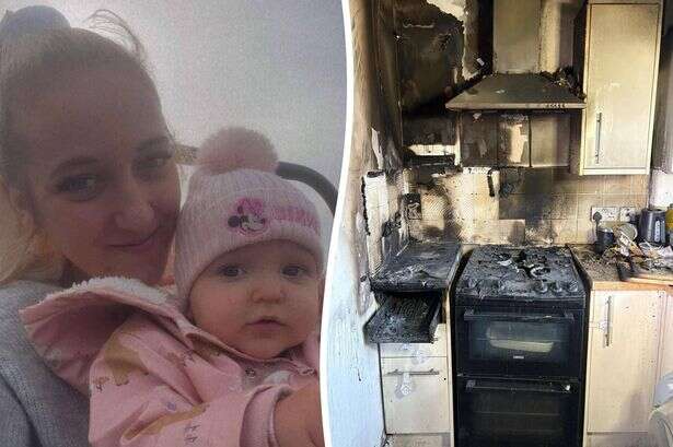 Single mum, 23, loses 'everything' in house fire after air fryer explodes