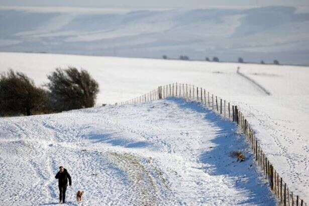 21 counties in England set to be spared as UK faces 72 hours of snow