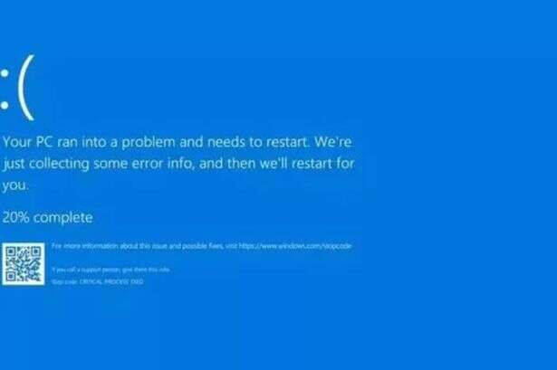 Microsoft warns 'all' Windows users over return of 'blue screen of death'