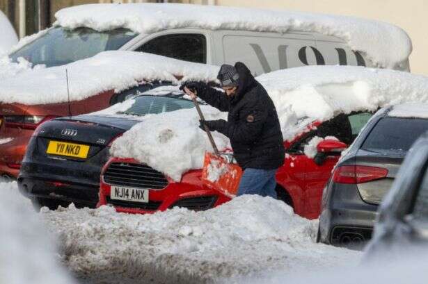 Met Office warns snow will hit 13 counties in England amid 32-hour storm