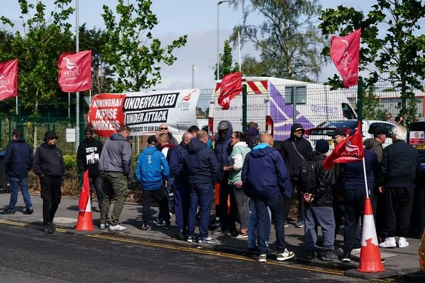 Defiant Birmingham bin strike pickets still out and angry as dispute reaches miserable milestone