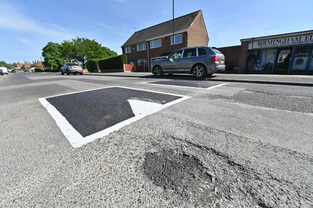 Anger as council install speed bumps next to potholes on Great Barr road