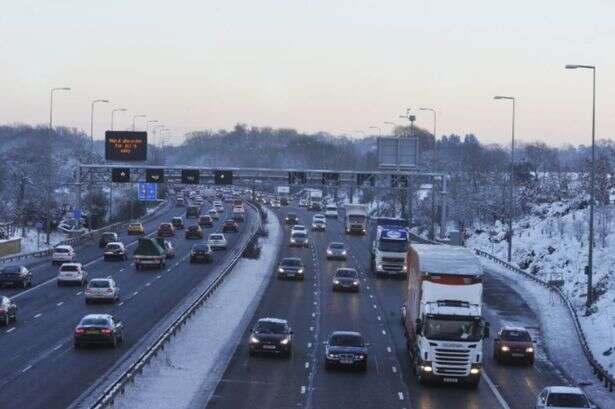 All the parts of UK facing snow from 6pm on Wednesday and some have '90% chance'