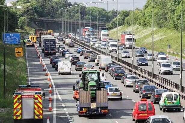 Drivers in England urged to drive '10mph slower than usual'