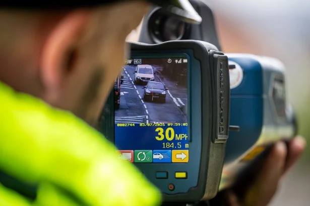 Police using new handheld speed cameras to catch drivers 'at any time'