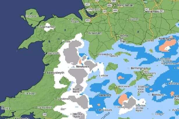 Met Office map shows all the parts of England facing snow on Friday night