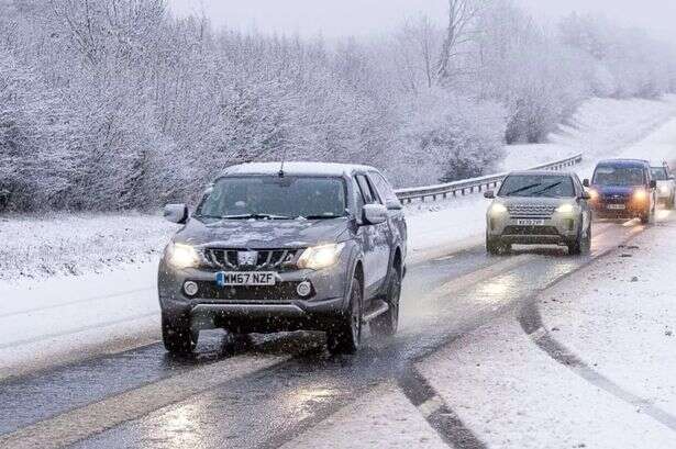 Seven counties in England face snow in 647-mile blitz next Thursday