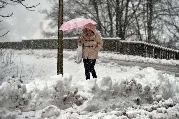 UK snow maps pinpoint 'exact date' flurries return to England within days