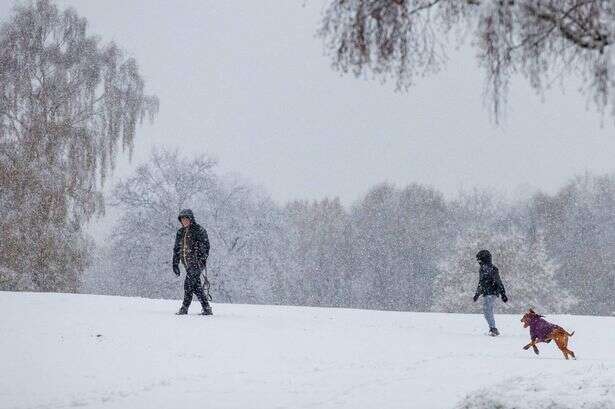 Exact date England will be covered by 281-mile wall of snow in January