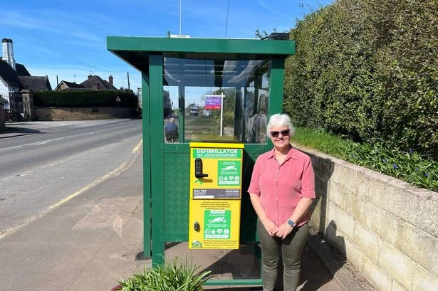 UK's first-ever solar-powered defibrillator installed in Midland bus shelter