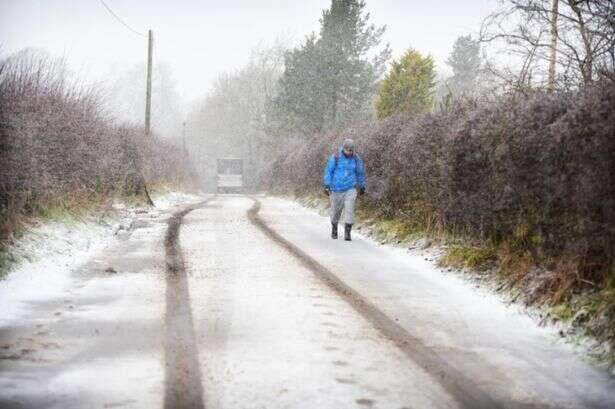 UK faces -8C snow on 'four dates' with England, Scotland and Wales battered