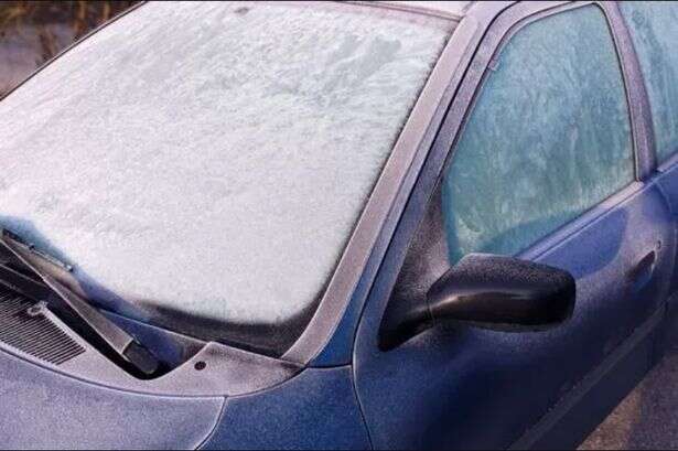 Drivers who do one thing when windscreen is frozen face £1,350 bill