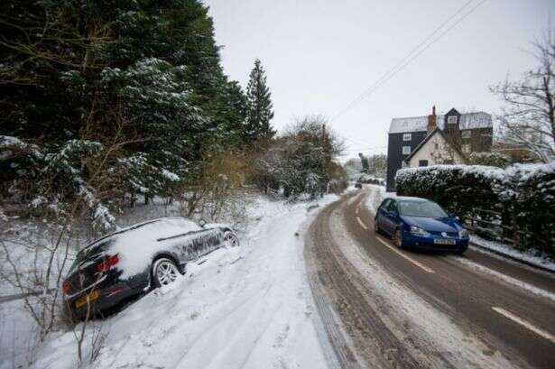 Nine counties in England set to wake up to 480-mile snow next Monday