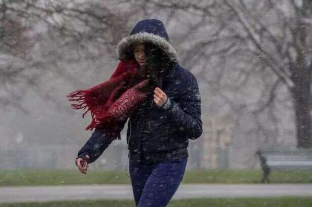 12 counties in England set to be battered by snow before end of Thursday