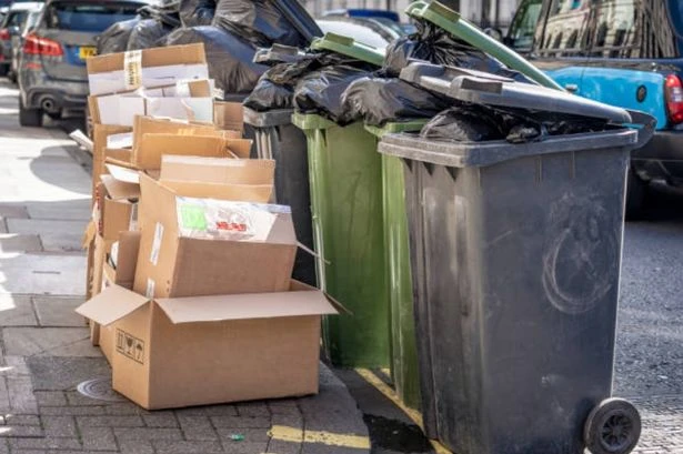 New bin rules in England with every household given four containers