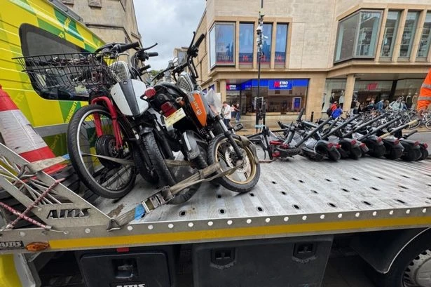 Police seizing two types of vehicle in crackdown with 94 taken off road so far