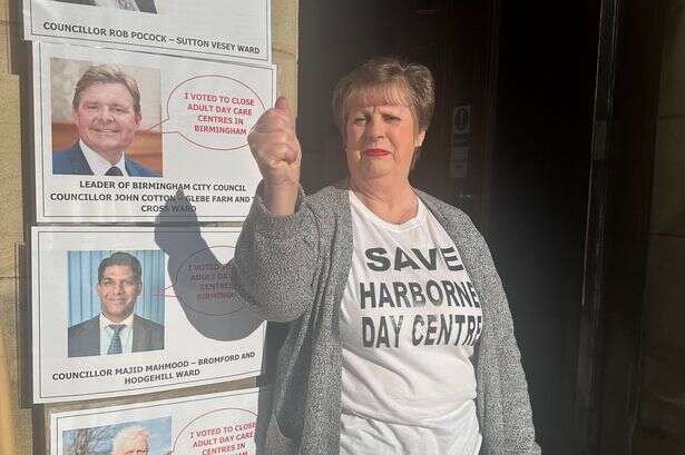 Protestors hang 'wall of shame' on Birmingham Council HQ as cuts condemned