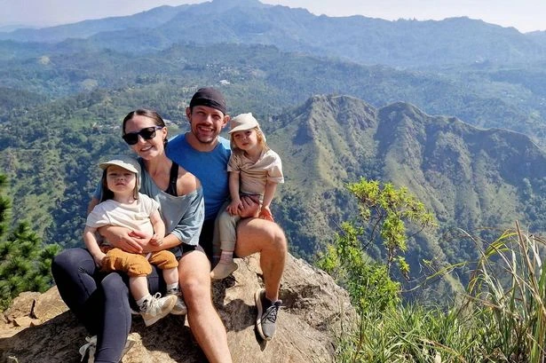 Family sell everything to travel the world with two suitcases living off £30-a-day
