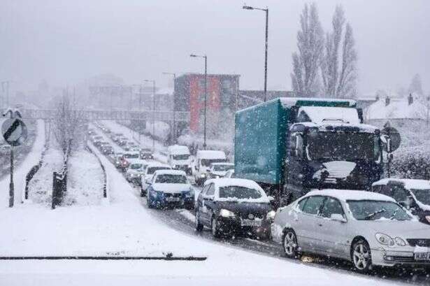 UK faces '24 hours' of snow with six major cities set for flurries