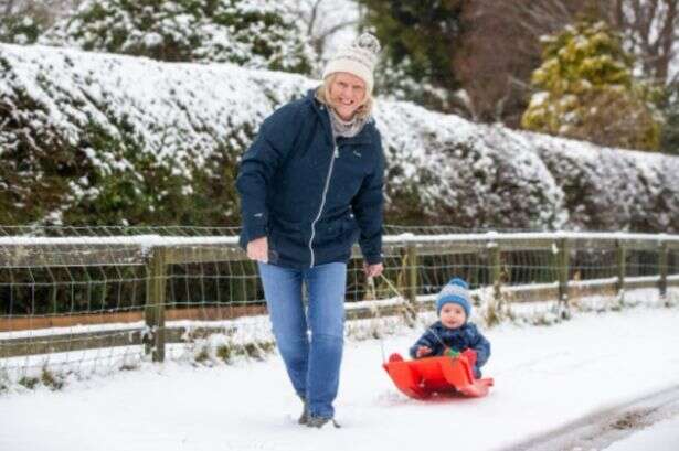 11 counties in England face -3C snow which will hit '50 per cent of UK'