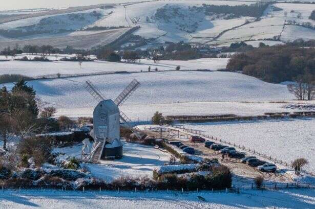 'Only' nine cities and towns in England and Scotland face more snow in January