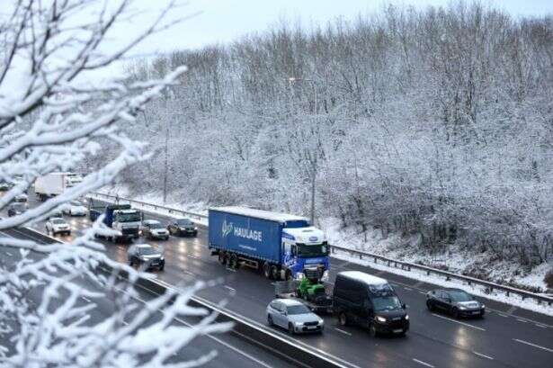 Met Office issues urgent snow, wind and rain New Year's Day warnings for almost all of the UK