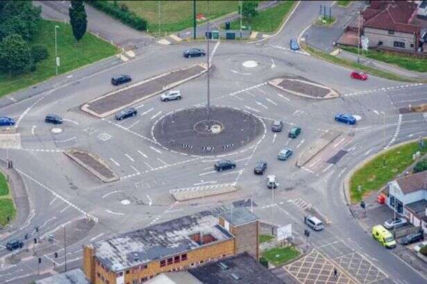 Drivers face £100 fines for driving over mini-roundabouts