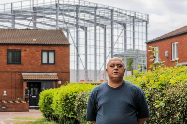 'Monster' 280ft Chinese supermarket warehouse built in back gardens of Birmingham homes