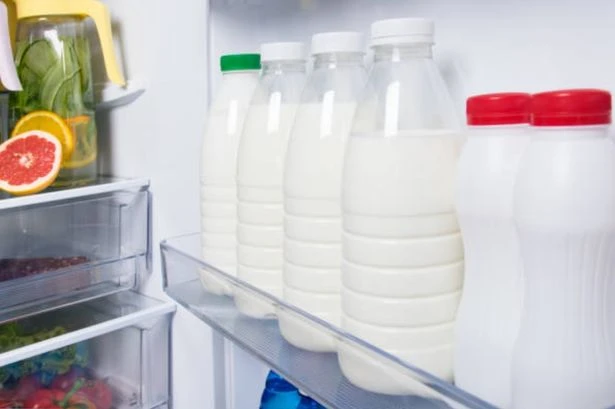 Warning for UK households keeping semi-skimmed milk in fridge door