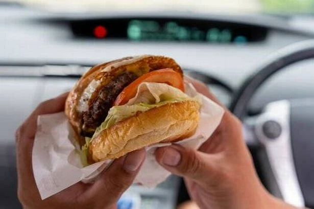 Drivers could be fined £5,000 for eating lunch in their car due to little-known rule