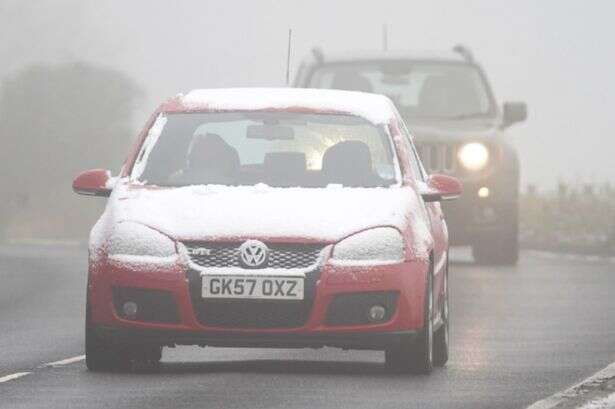 Exact hour snow will start in UK this week as temperatures drop 20C