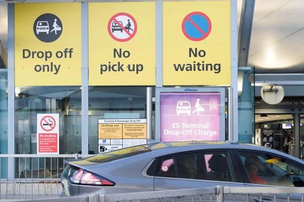 Millions of UK drivers warned over soaring drop-off charges at 11 airports