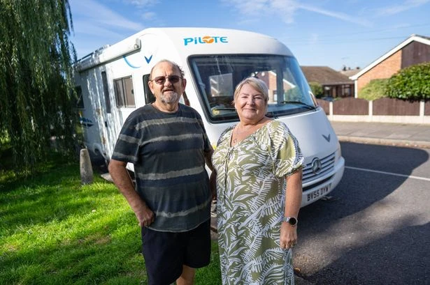 Fury as motorhomes invade idyllic riverside street an hour from Birmingham