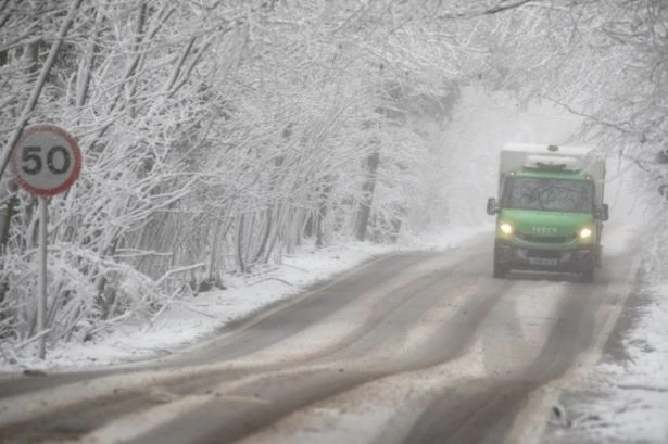 UK snow upgraded to 'three inches' with seven counties set to be covered